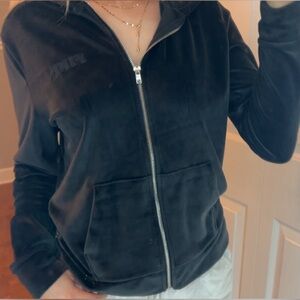 Velvet Victoria Secret zip-up hoodie